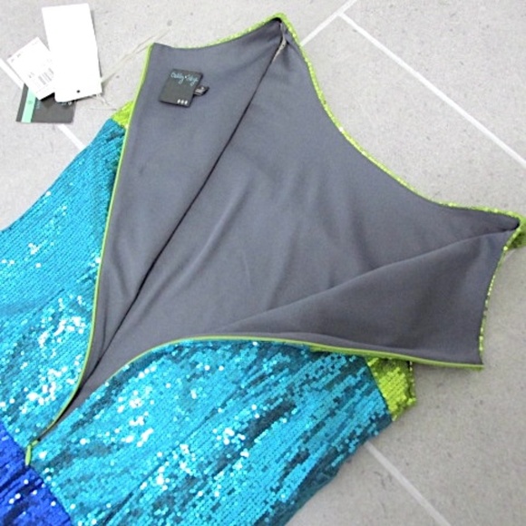 NWT Gabby Skye Sequined Sheath Dress, Size 8 - Picture 9 of 10